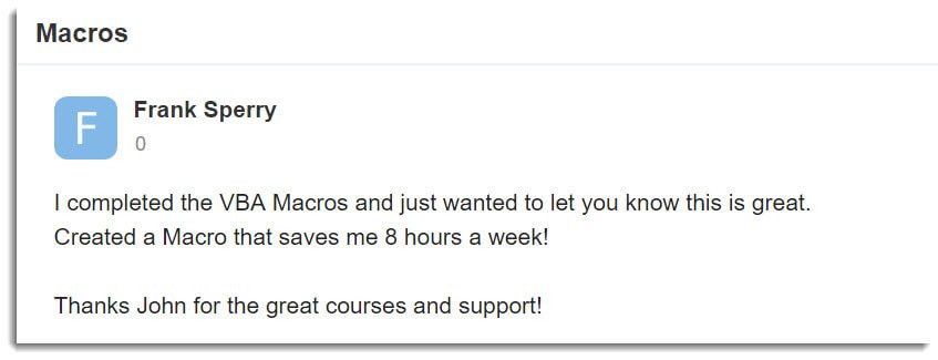 Microsoft Excel Online Courses & Excel Training | MyExcelOnline.com