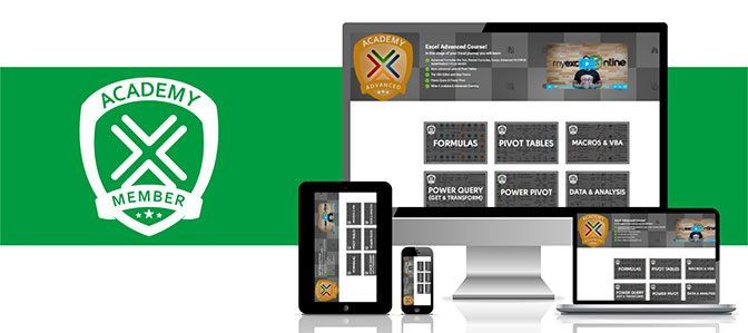 Microsoft Excel Online Courses & Excel Training | MyExcelOnline.com