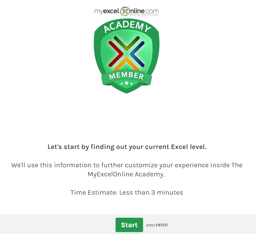 Microsoft Excel Online Courses & Excel Training | MyExcelOnline.com
