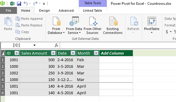 pivot table 3d in Excel Pivot COUNTROWS Free Power  Microsoft  Excel