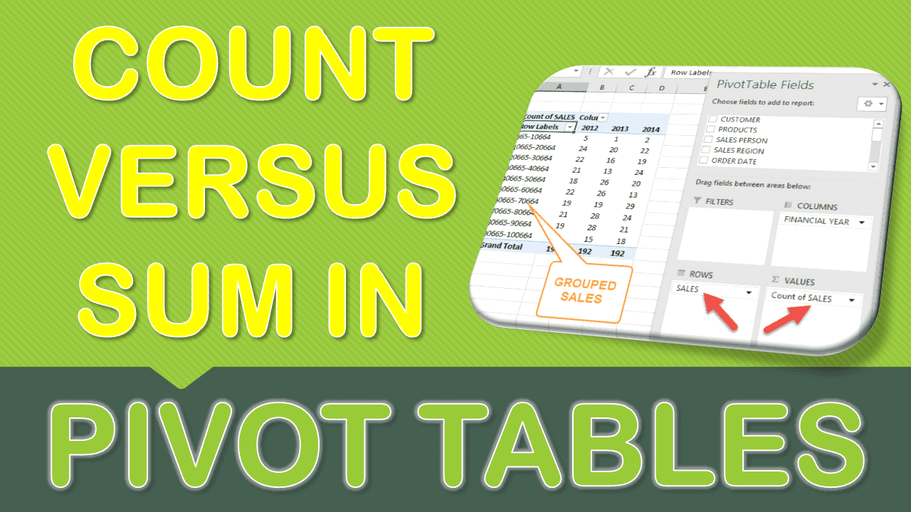 count a table pivot how sum of make to instead in Ebay : 2018 pivot coins count canada Unique excel table