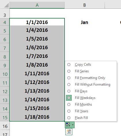 Excel's Fill Handle Tips