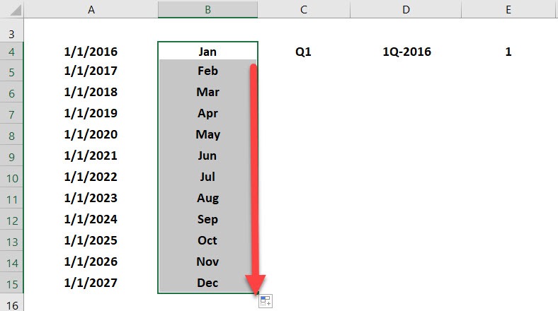 Excel's Fill Handle Tips