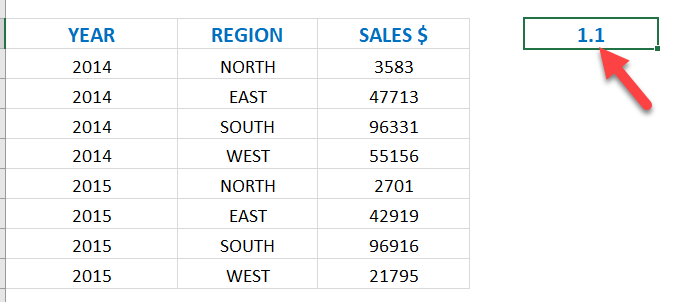 Excel Paste Special: A Values Multiplier