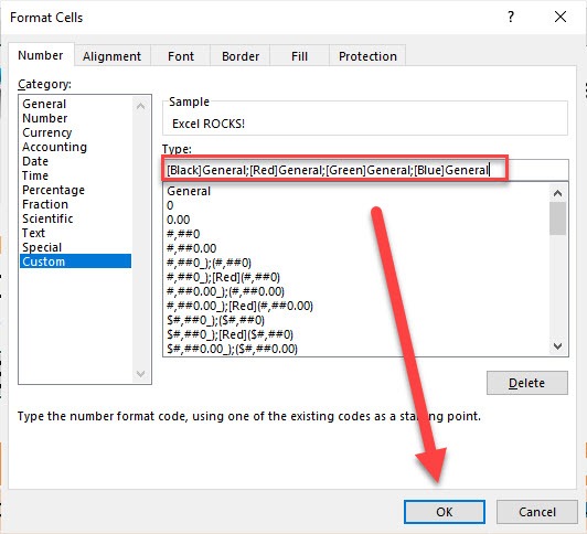 Custom Number Formats in Excel