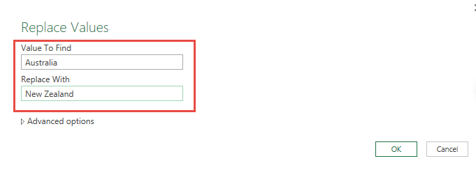 Replace Values Using Power Query