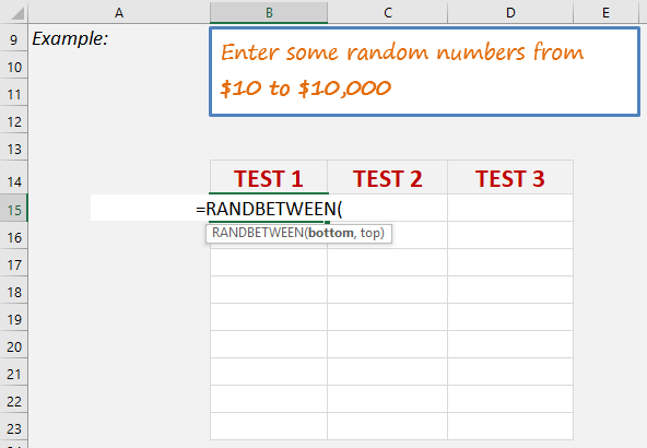 RANDBETWEEN Function for Excel Dates