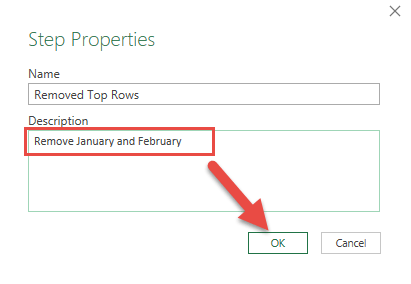 Comment In Query Steps In Power Query