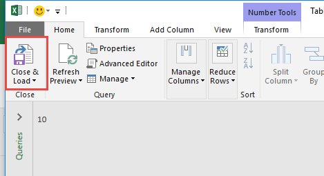 Count Rows Using Power Query or Get & Transform