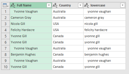 Format Text Using Power Query or Get & Transform