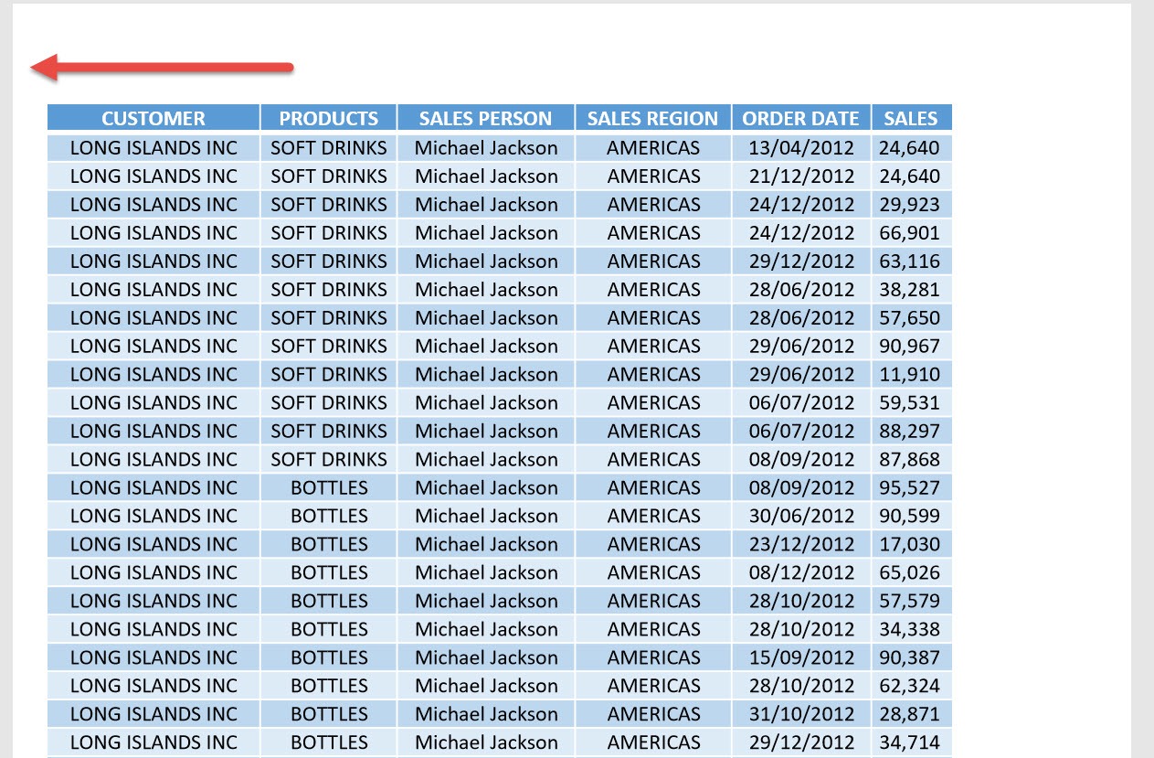 Print with a Narrow Margin Using Macros In Excel