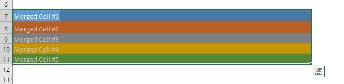 Unmerge All Cells Using Macros In Excel