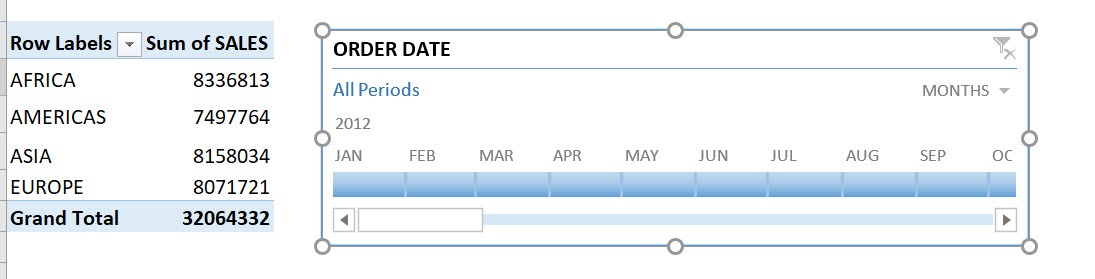 Timeline Slicers In Microsoft Excel