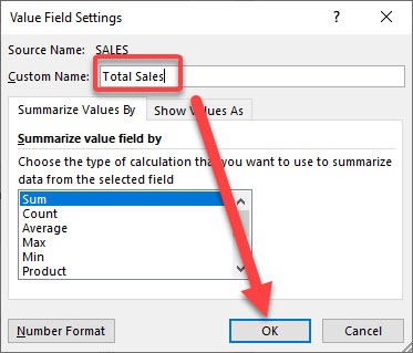 Field Name Formatting in Excel Pivot Tables