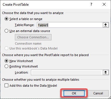 Prepare Data for Excel Pivot Tables