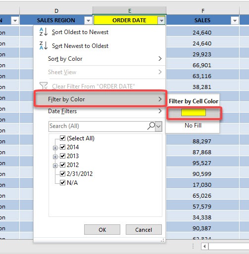 Errors when grouping by dates