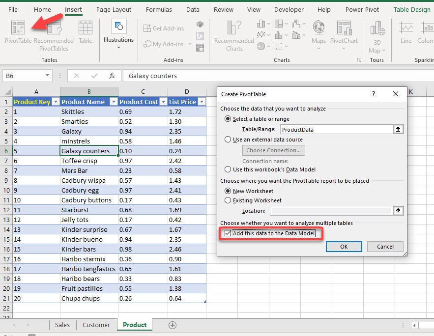 New Pivot Table Features in Excel 2019 and Office 365