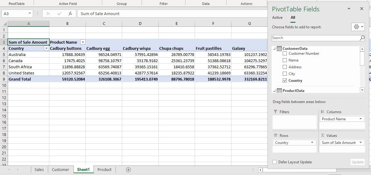 New Pivot Table Features in Excel 2019 and Office 365