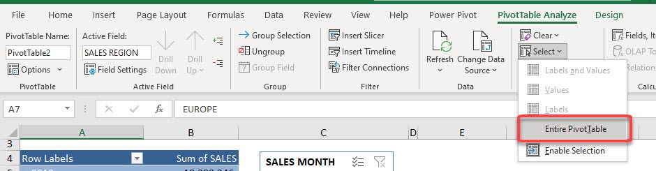 Use One Slicer for Two Excel Pivot Tables