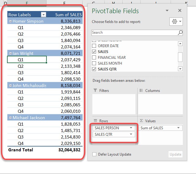 Use One Slicer for Two Excel Pivot Tables