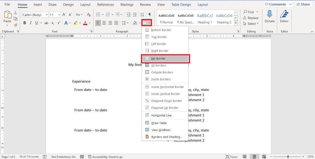 How to Create a Resume in Microsoft Word in UNDER 5 Minutes