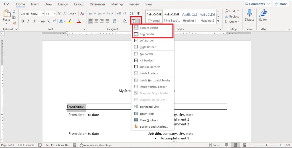 How to Create a Resume in Microsoft Word in UNDER 5 Minutes