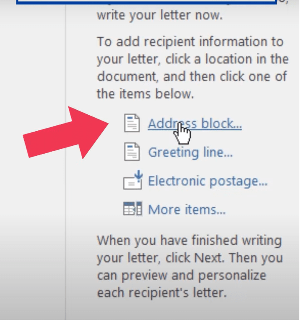 How to use Mail Merge in Microsoft Word