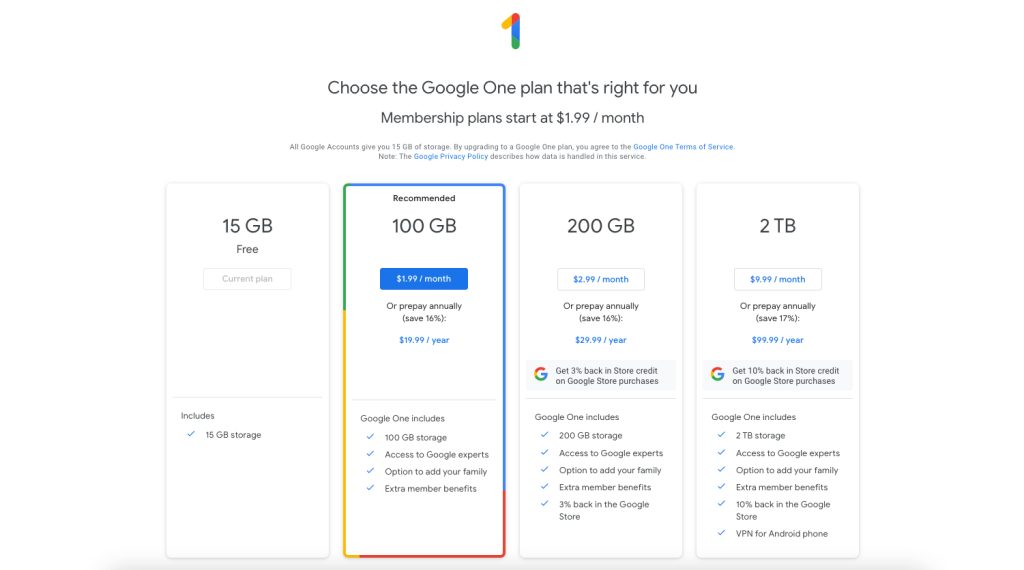 OneDrive vs Google Drive