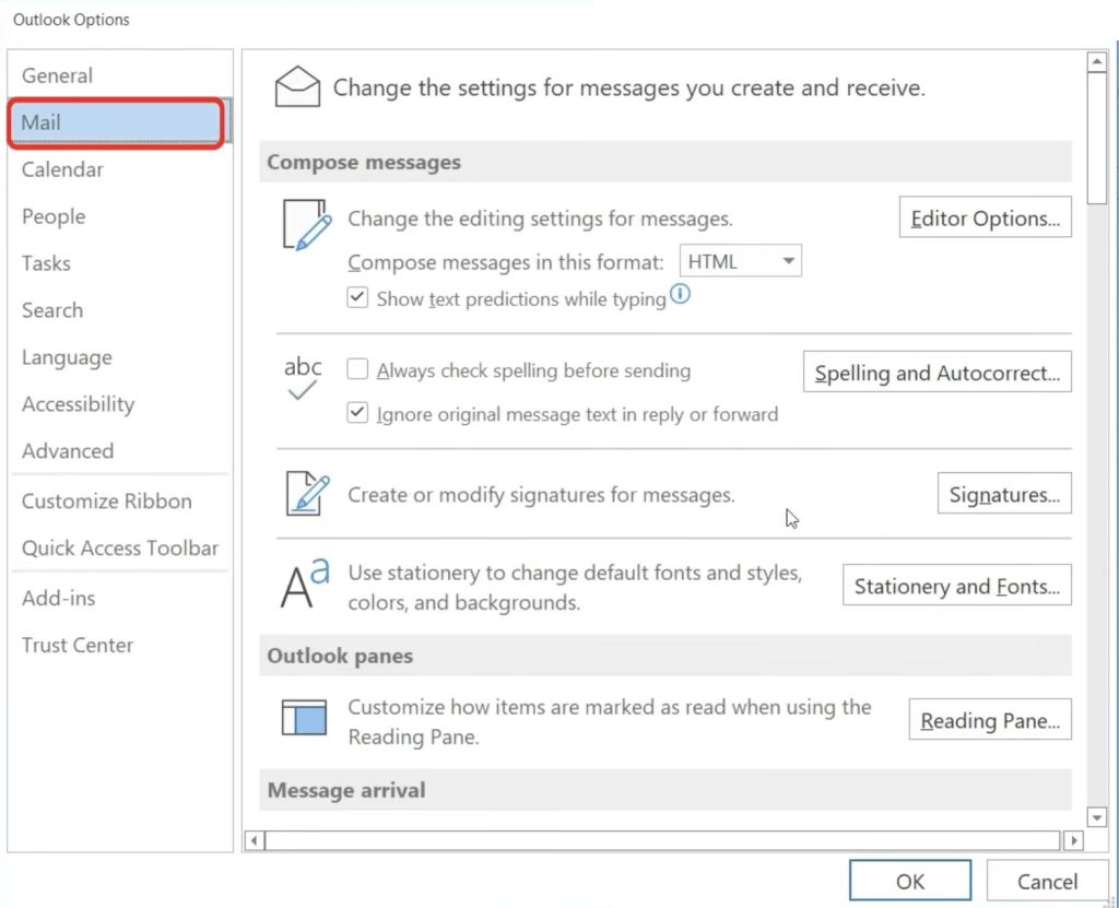 How to Setup A Signature in Outlook