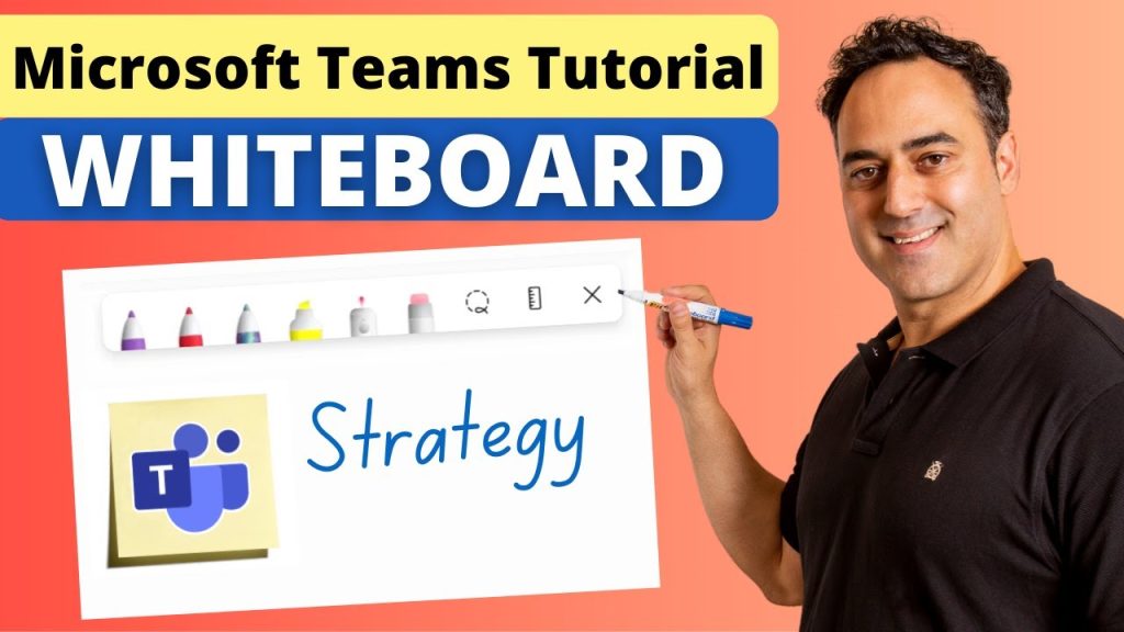 Using the Whiteboard in Microsoft Teams