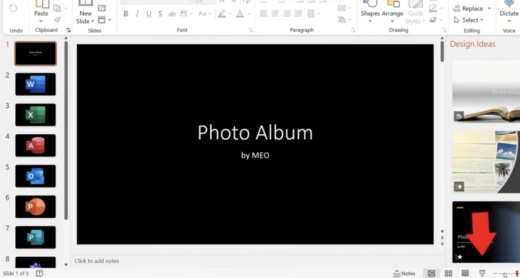 How to Make A Microsoft PowerPoint Picture Slideshow