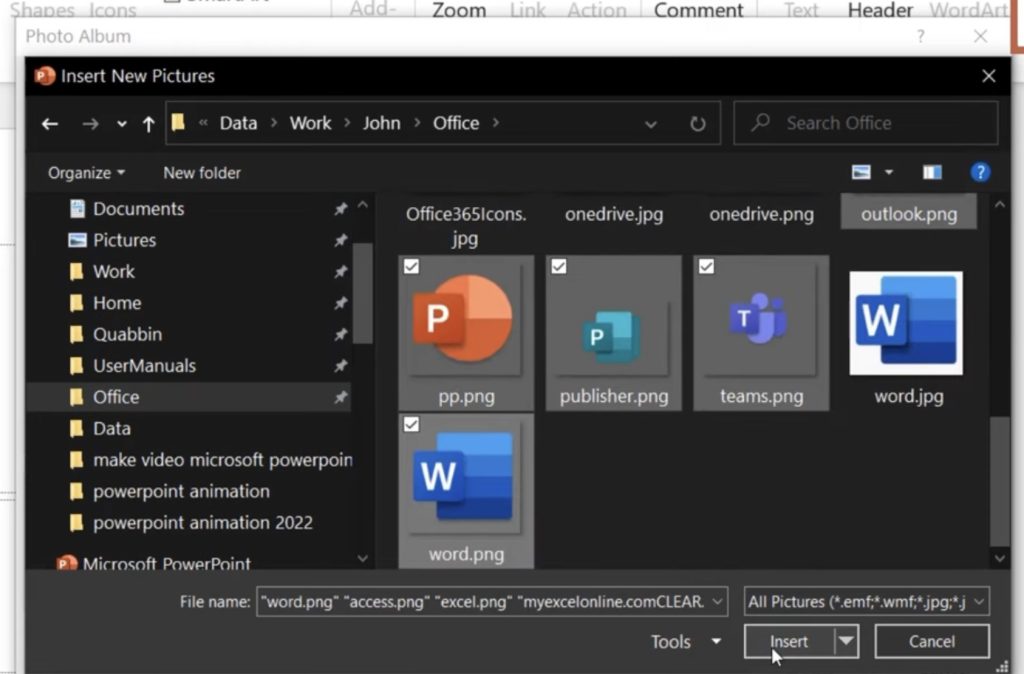 How to Make A Microsoft PowerPoint Picture Slideshow