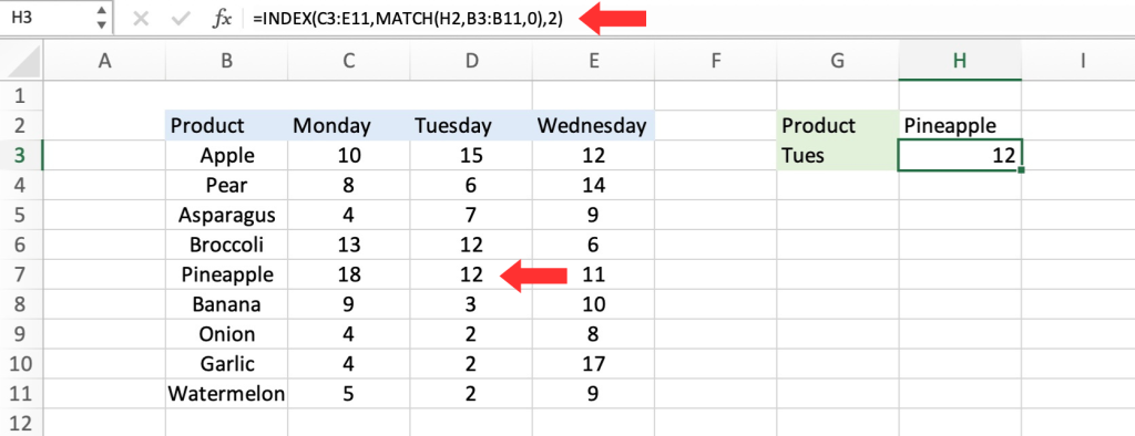 INDEX and MATCH Made Simple