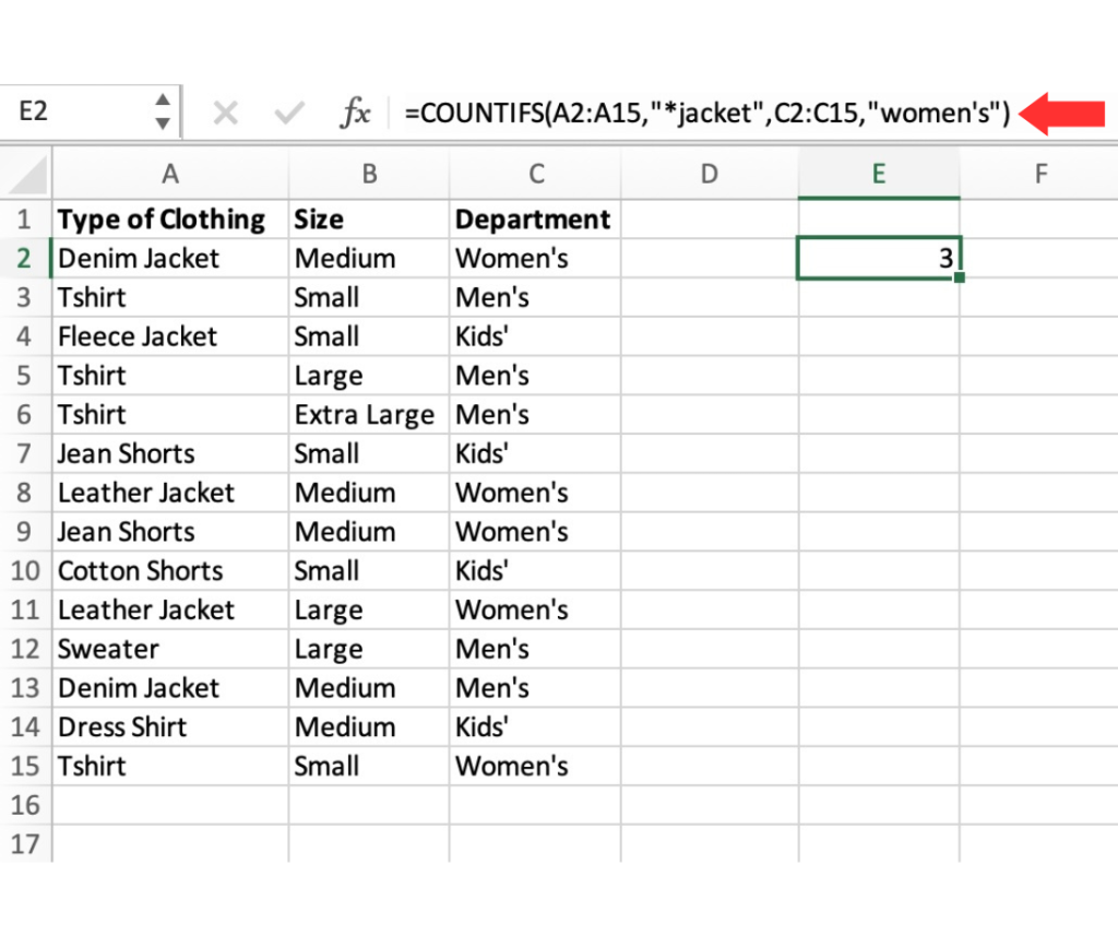 How to Use the COUNTIFS Function in Microsoft Excel