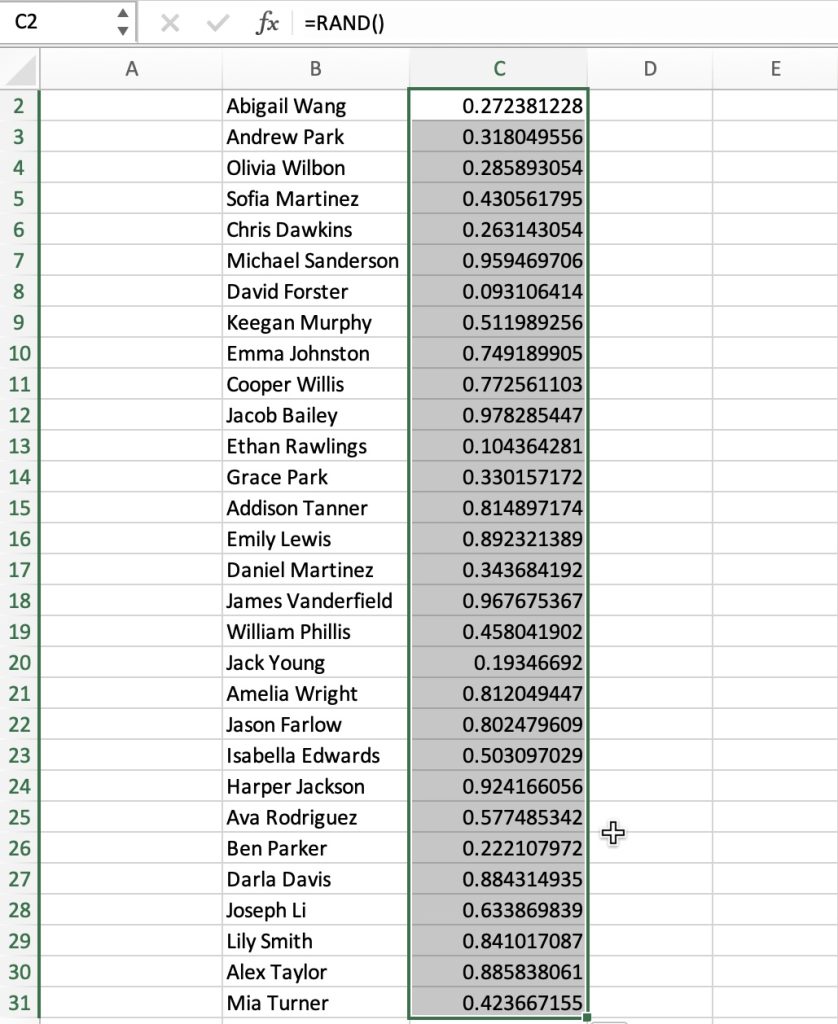 Generate Random Numbers: 2 Quick and Practical Ways in Excel