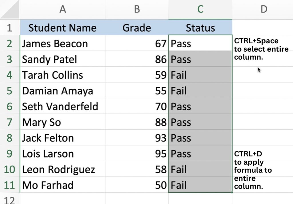 How to Apply Formula to Entire Column in Excel: Easiest Methods Explained