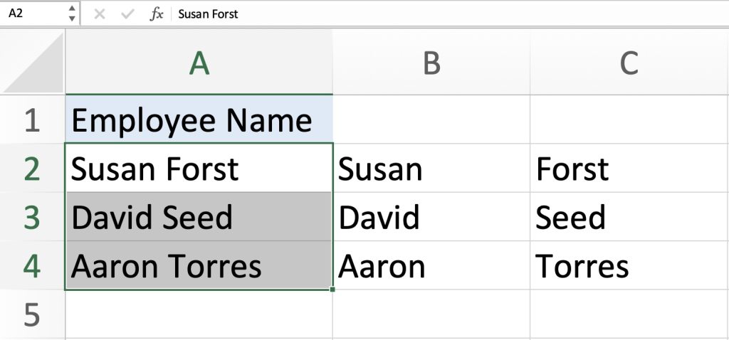 How to Split Cells in Excel - The Easy Way