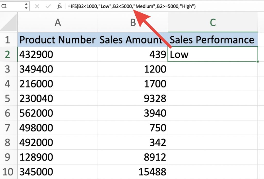 Understanding the IFS Function in Excel with Examples!