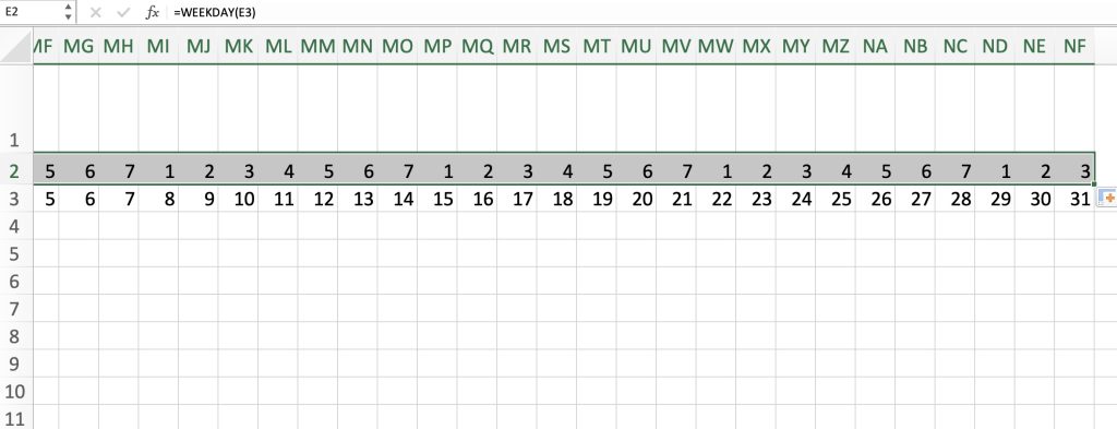 How to Create A Yearly Leave Record for Employees in Excel - The Easy Way