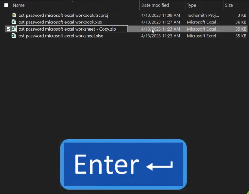 Access Password Protected Excel 