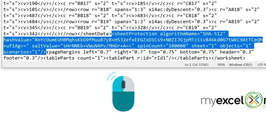 Access Password Protected Excel