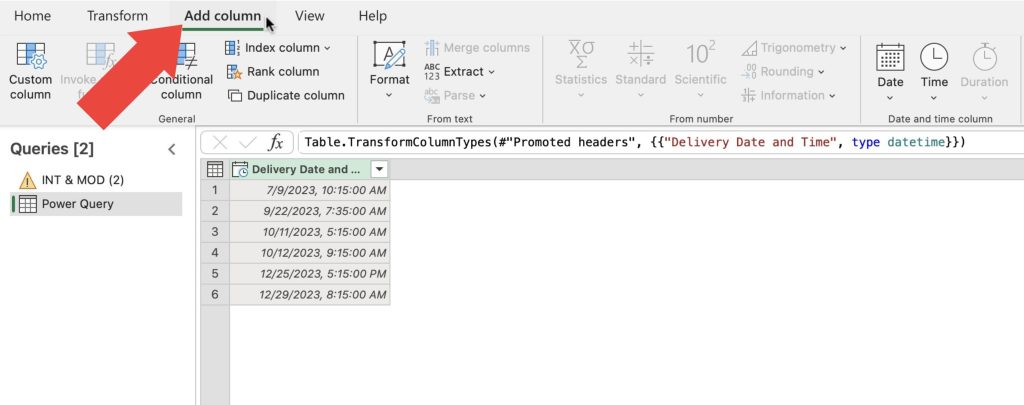 How to Separate Date and Time in Excel