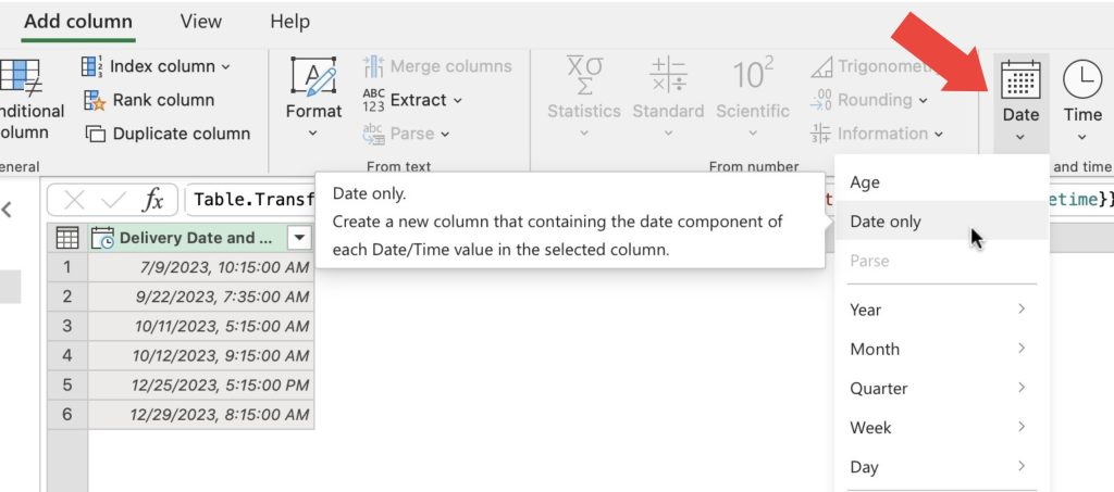 How to Separate Date and Time in Excel