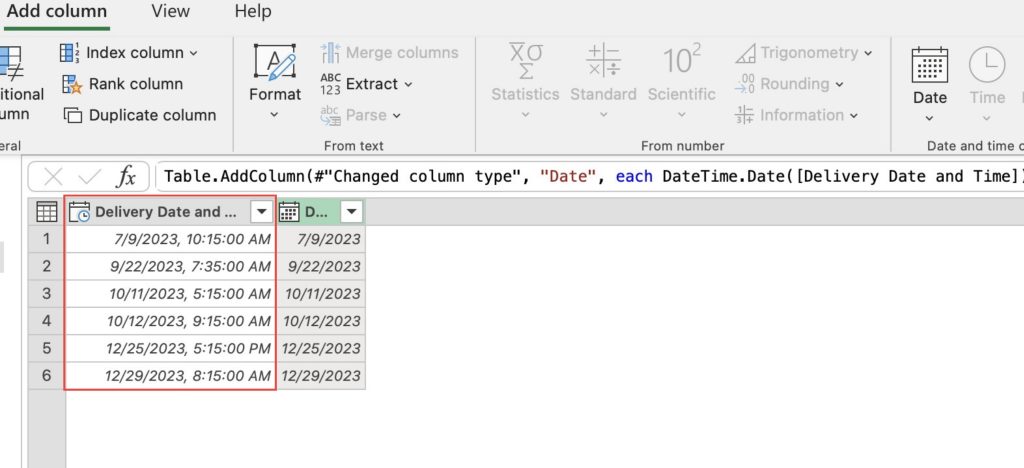 How to Separate Date and Time in Excel