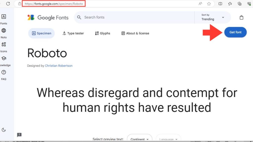 Fonts in PowerPoint