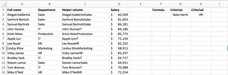 Excel VLOOKUP multiple criteria | MyExcelOnline