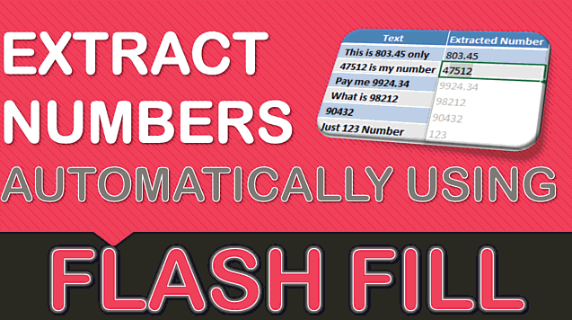 use flash fill in excel 2016 for mac