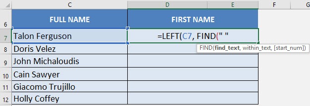 How to Remove Middle Initial in Excel?
