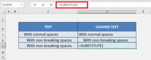 Excel Remove Trailing Spaces and Leading Spaces