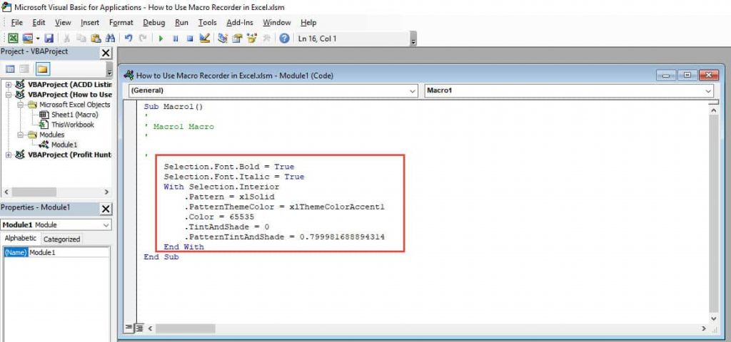 how-to-use-macro-recorder-in-excel-myexcelonline